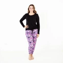 A Drop Of Magic Women's Long Sleeve Loungewear - Purple