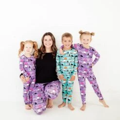 A Drop Of Magic Women's Long Sleeve Loungewear - Purple 13 A Drop Of Magic Women's Long Sleeve Loungewear - Purple -DREAMIERE Store purpletealshelfgroupshots