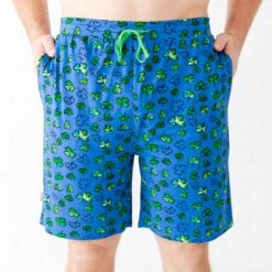 Shamrock And Roll Men's Sleep Shorts