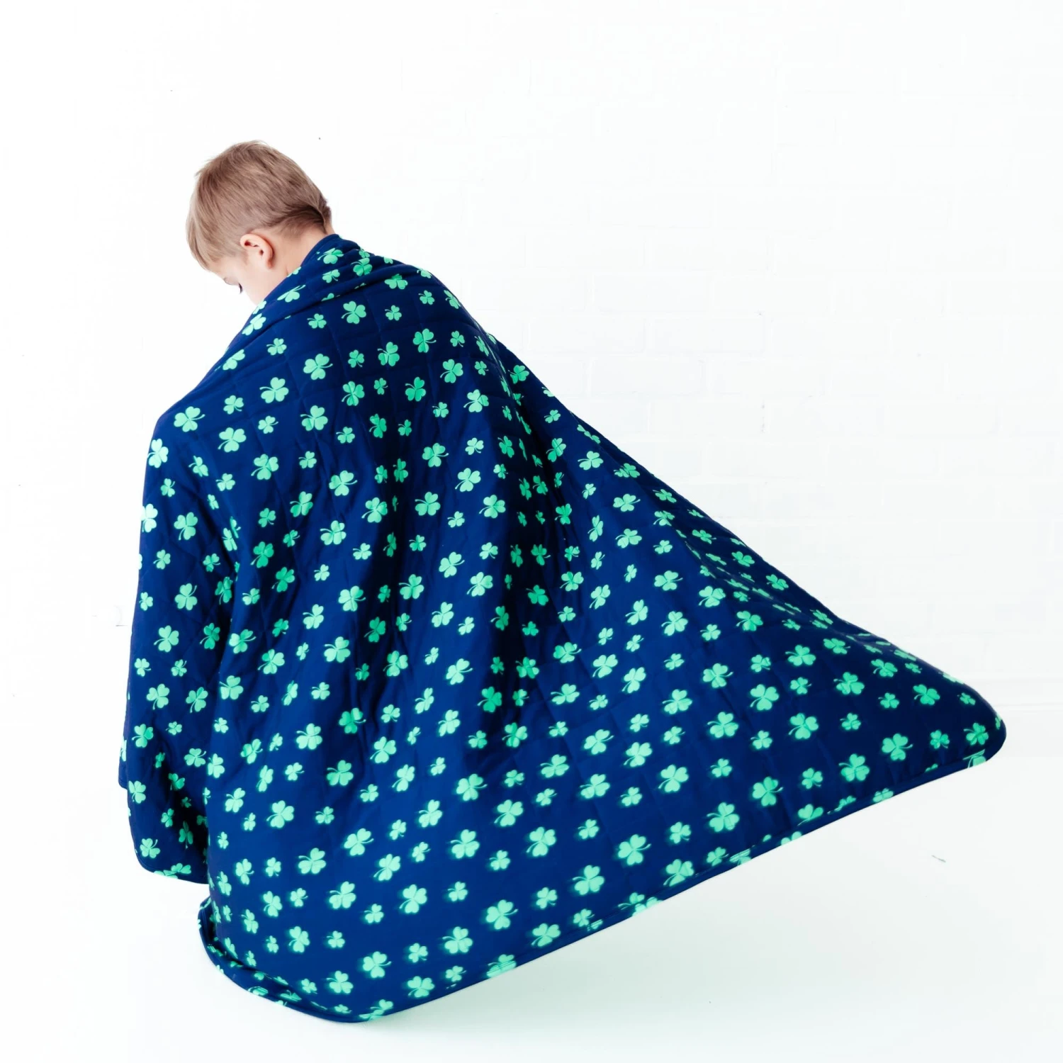 Dublin My Luck Quilted Children's Bamboo Blanket 6 Dublin My Luck Quilted Children's Bamboo Blanket - Image 4