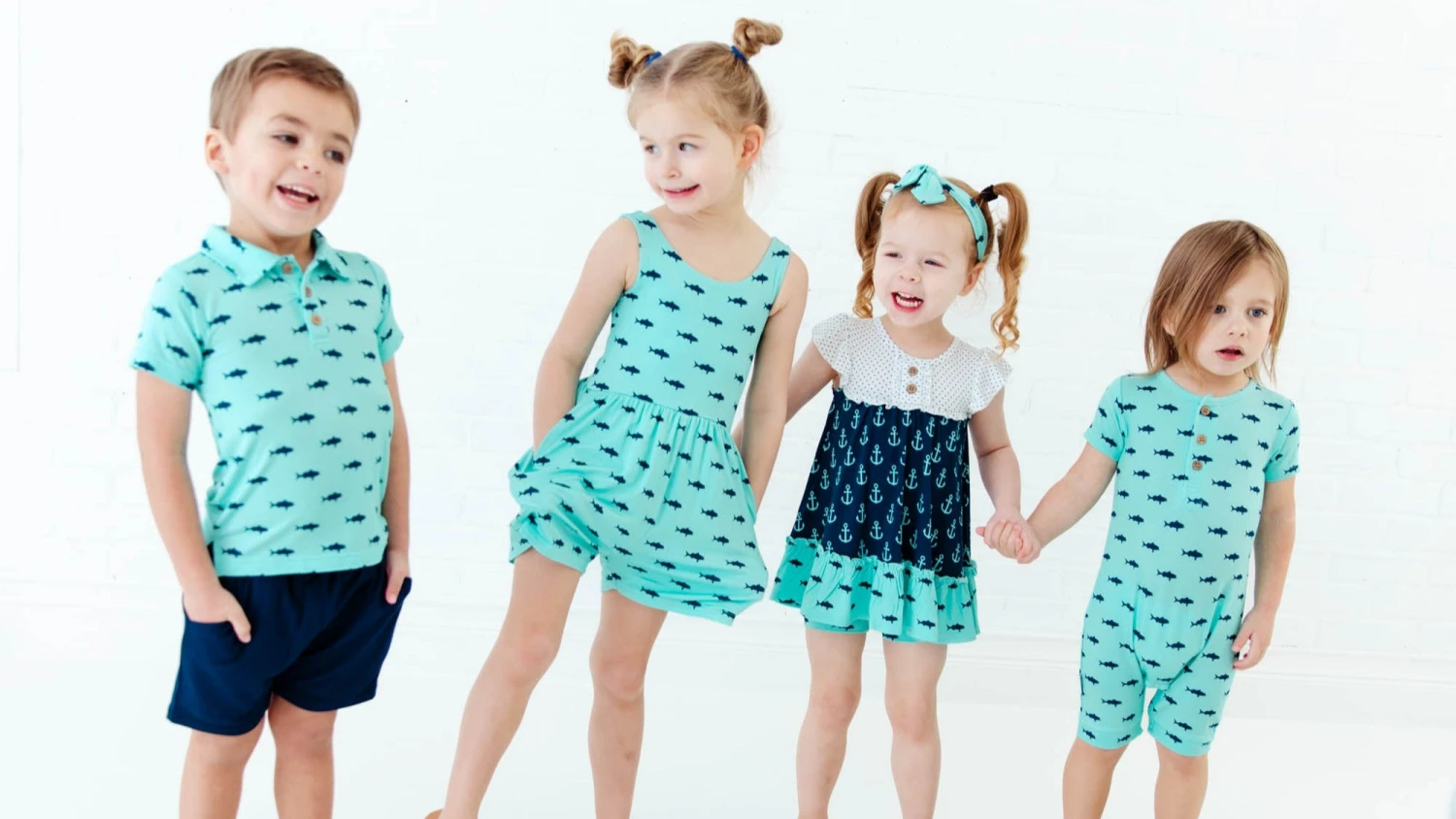 Fish And Ships Polo Shirt And Short Set 7 Fish And Ships Polo Shirt And Short Set - Image 5