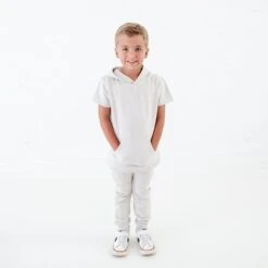 Silver Pearl Streetwear Jogger Set