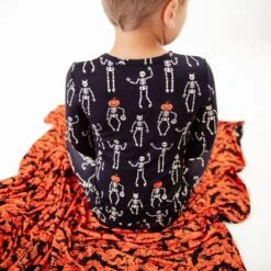 Skeleton Crew Two Piece Pajamas Set -DREAMIERE Store skeletonstwopiecejamms 8