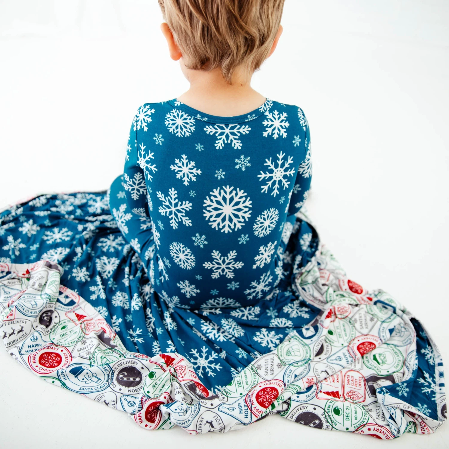 Snowflake Like Home Convertible Footie 4 Snowflake Like Home Convertible Footie - Image 2