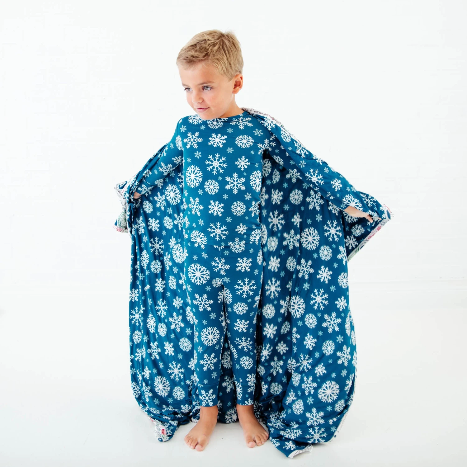 Snowflake Like Home Two Piece Pajamas Set 8 Snowflake Like Home Two Piece Pajamas Set - Image 6