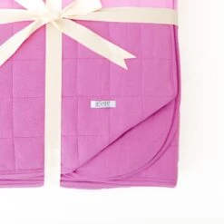 Orchid Quilted Adult Bamboo Blanket - Three Layer EXTRA FILL 8 Orchid Quilted Adult Bamboo Blanket - Three Layer EXTRA FILL -DREAMIERE Store springCrocusadultblanket 2