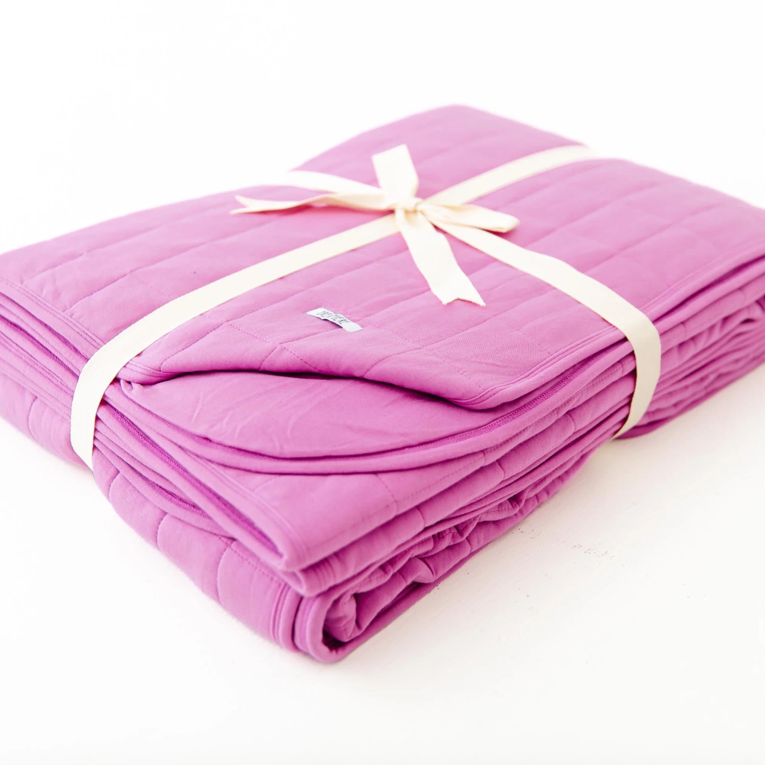 Orchid Quilted Adult Bamboo Blanket - Three Layer EXTRA FILL 4 Orchid Quilted Adult Bamboo Blanket - Three Layer EXTRA FILL - Image 2