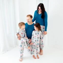 Letters To Santa Convertible Footie -DREAMIERE Store stampsfamilymatching 2