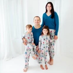 Letters To Santa Two Piece Pajamas Set 13 Letters To Santa Two Piece Pajamas Set -DREAMIERE Store stampsfamilymatching