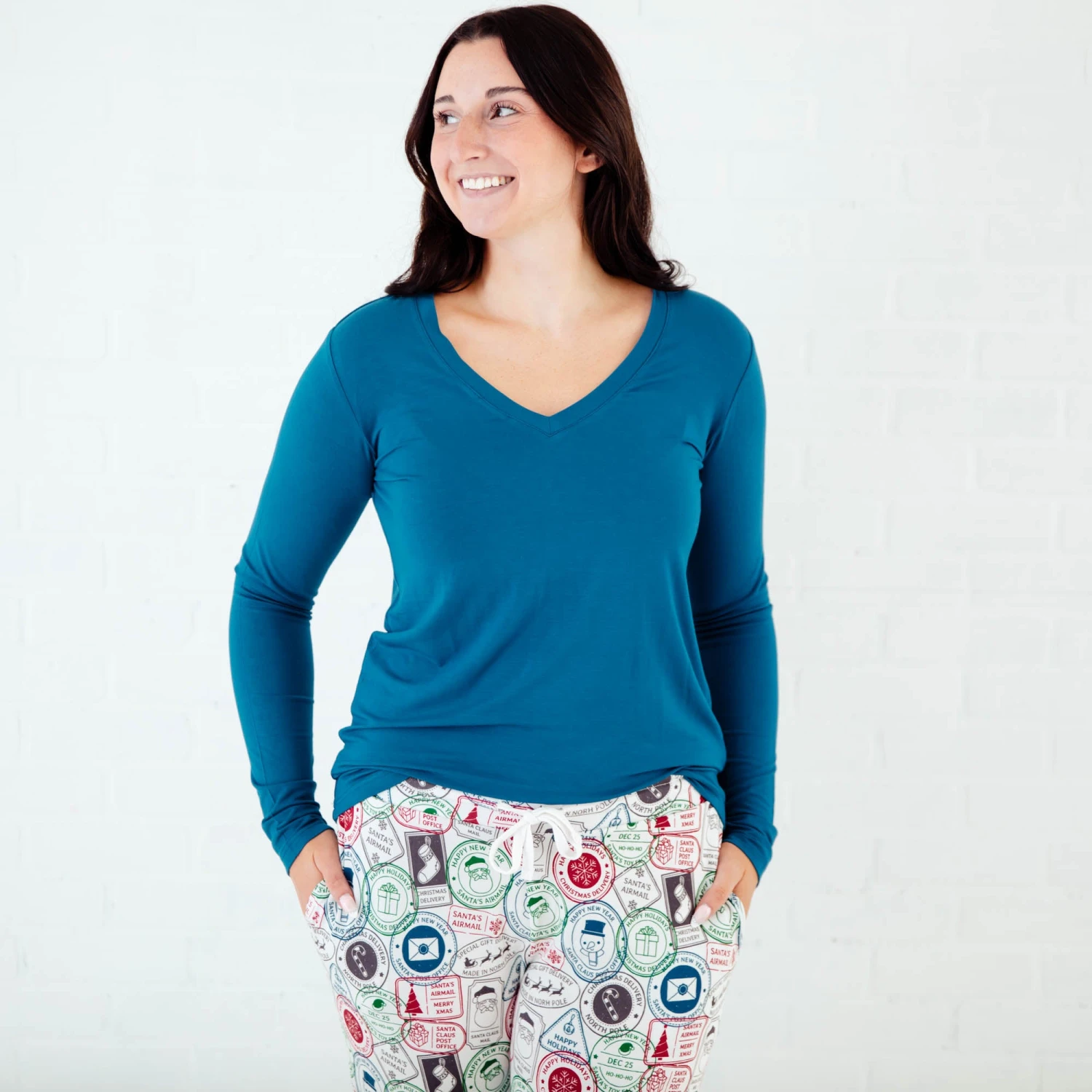 Letters To Santa Women's Long Sleeve Loungewear 4 Letters To Santa Women's Long Sleeve Loungewear - Image 2