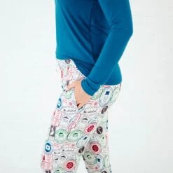 Letters To Santa Women's Long Sleeve Loungewear 11 Letters To Santa Women's Long Sleeve Loungewear -DREAMIERE Store stampswomensloungewear 6