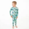 A Drop Of Magic Two Piece Pajamas Set - Teal 2 A Drop Of Magic Two Piece Pajamas Set - Teal -DREAMIERE Store tealhouse2piecejamms 3