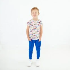 Diggin' Bedtime Basic Tee And Jogger Set