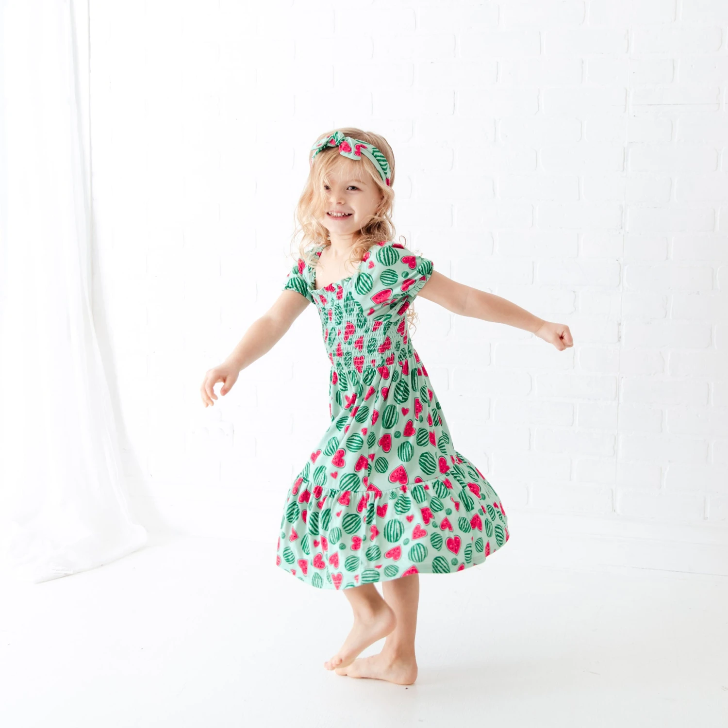 One In A Melon Smocked Dress 7 One In A Melon Smocked Dress - Image 5