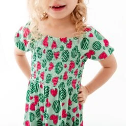 One In A Melon Smocked Dress 11 One In A Melon Smocked Dress -DREAMIERE Store watermelonsmockeddress 9