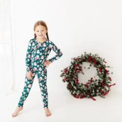 We Believe Two Piece Pajamas Set - Jolly Green