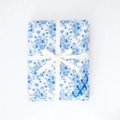 Something Blue Quilted Adult Bamboo Blanket - Two Layer