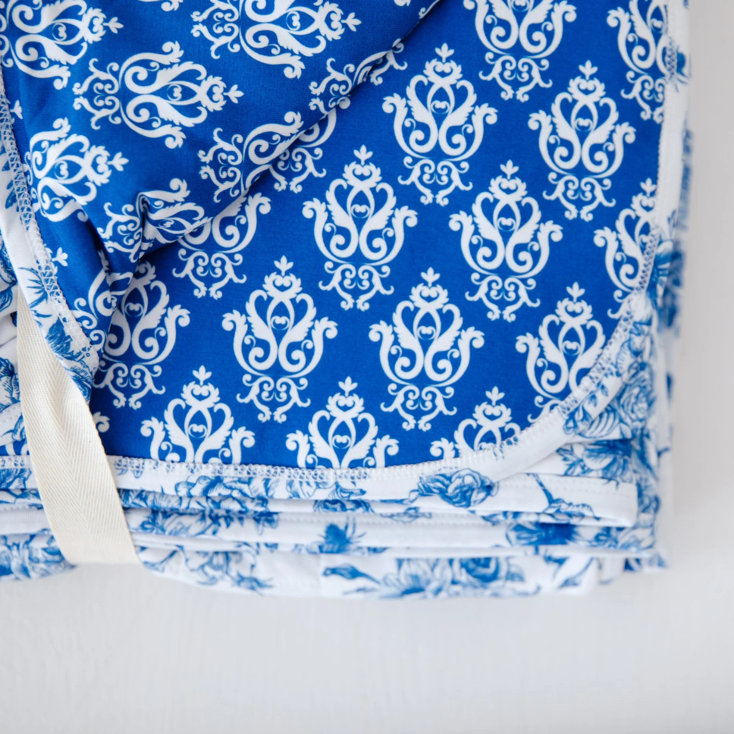 Something Blue Quilted Children's Bamboo Blanket 4 Something Blue Quilted Children's Bamboo Blanket - Image 2