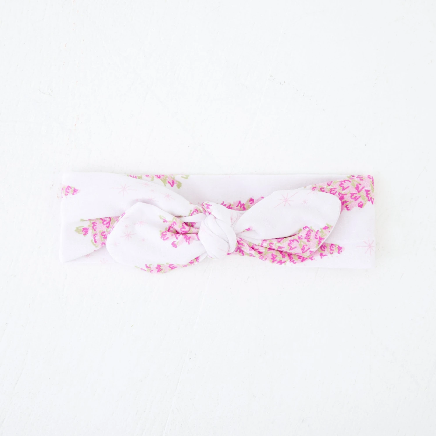 All Spruced Up Topknot Headband - Pink 3 All Spruced Up Topknot Headband - Pink