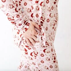 We Believe Women's Long Sleeve Loungewear - Frosty Pink -DREAMIERE Store womenspajamasset 13