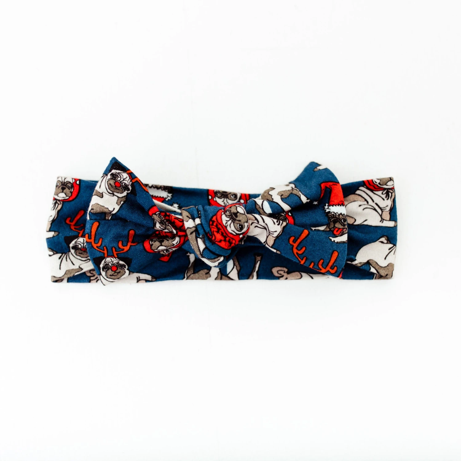 Bah Hum Pug Headband 3 Bah Hum Pug Headband